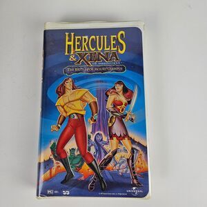 HERCULES & XENA - The Animated Movie: The Battle for Mount Olympus (VHS, 1998)